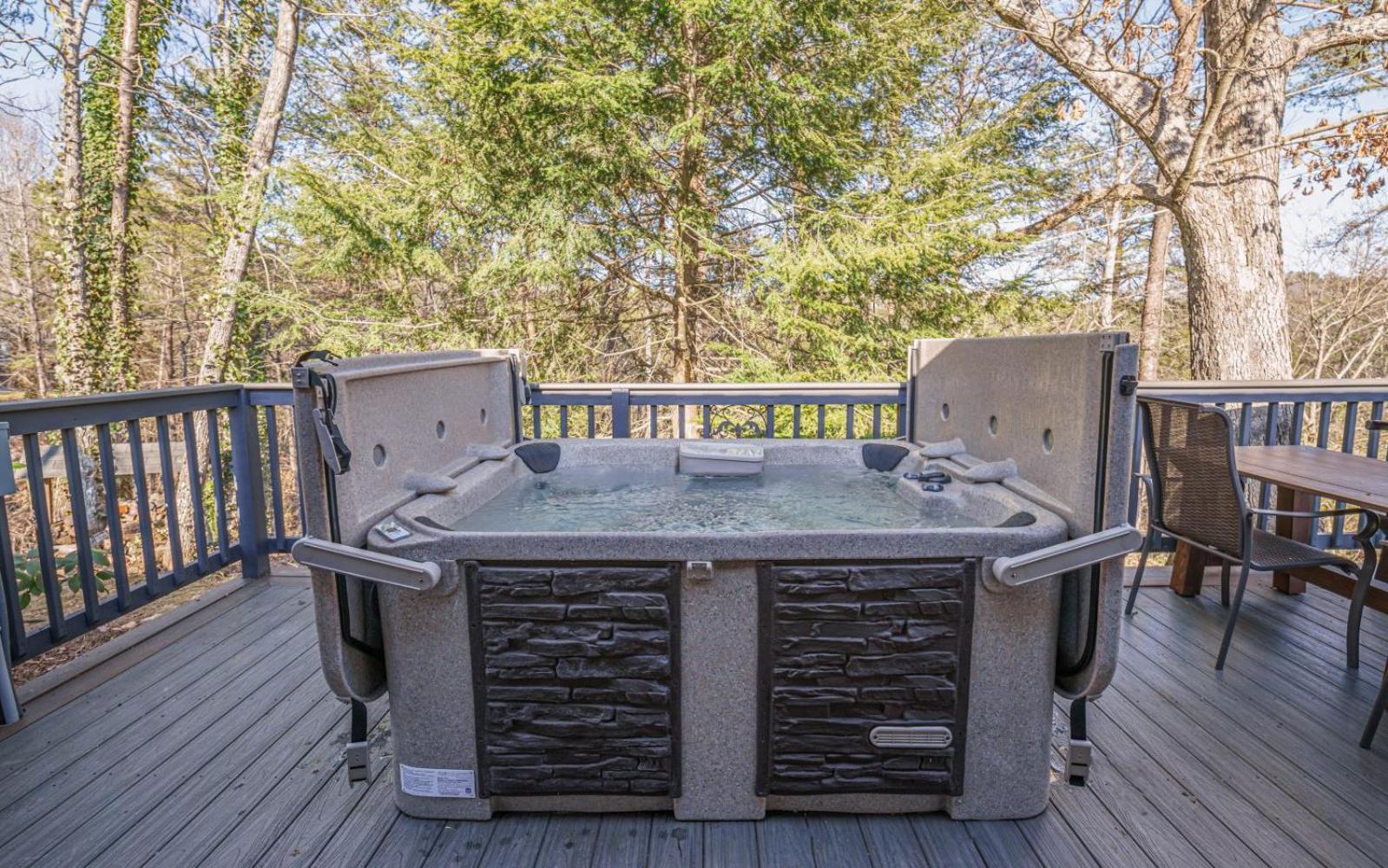 Wooded Bliss Hot Tub Single Level Cabin With No Steps Rocking Chairs And Wooded Views พิเจนฟอร์จ ภายนอก รูปภาพ