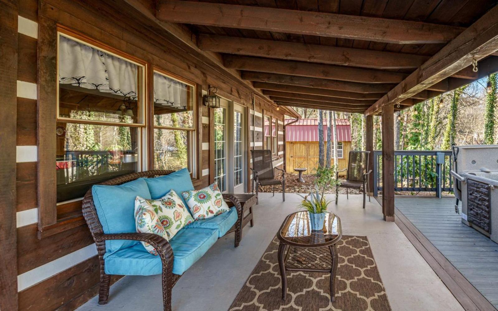 Wooded Bliss Hot Tub Single Level Cabin With No Steps Rocking Chairs And Wooded Views พิเจนฟอร์จ ภายนอก รูปภาพ