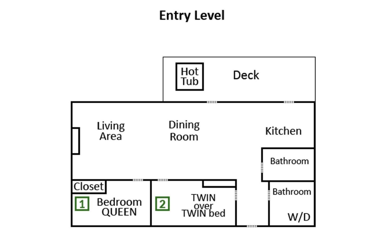 Wooded Bliss Hot Tub Single Level Cabin With No Steps Rocking Chairs And Wooded Views พิเจนฟอร์จ ภายนอก รูปภาพ